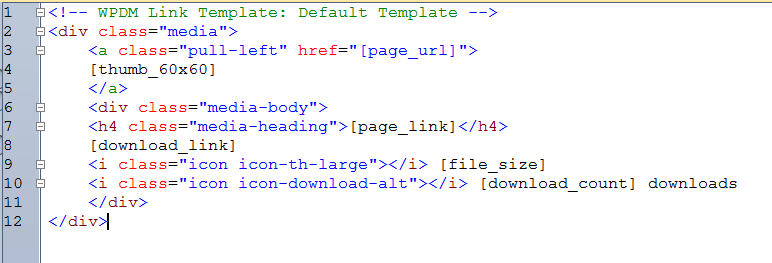 link-template-code