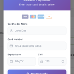 WPDM Authorize.net Add-on Payment Form