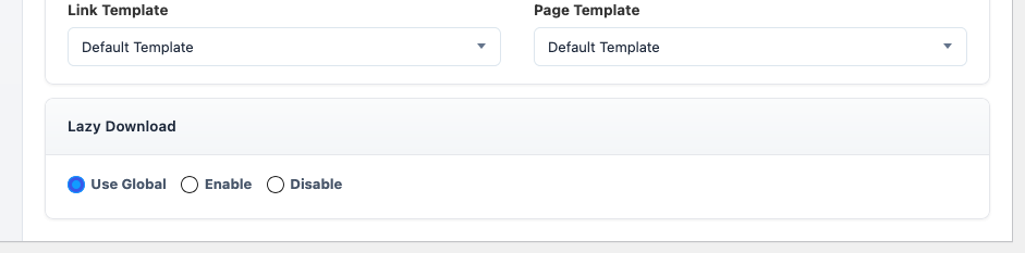 Lazy Download for Package