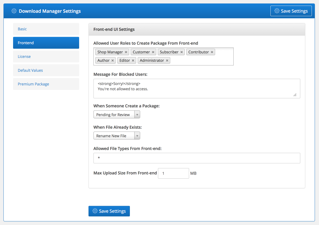 WordPress Download Manager Pro v4.1.0 released - WordPress Download Manager