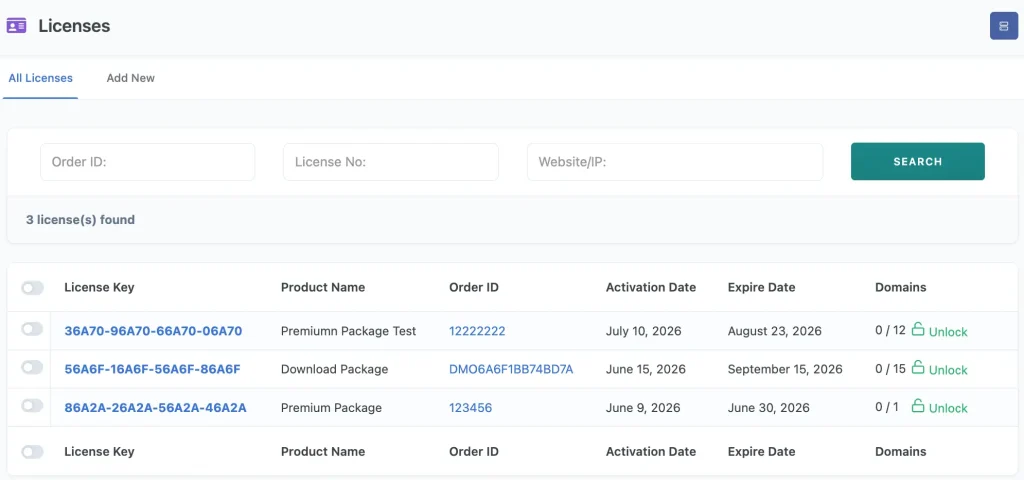 WordPress Download Manager - Digital Product License Manager