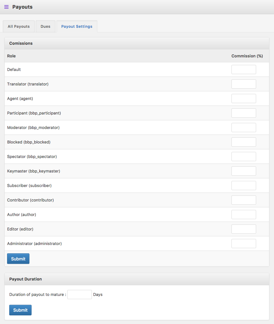 WordPress Download Manager - Marketplace Seller Payout Feature