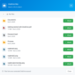 WordPress OneDrive File Picker