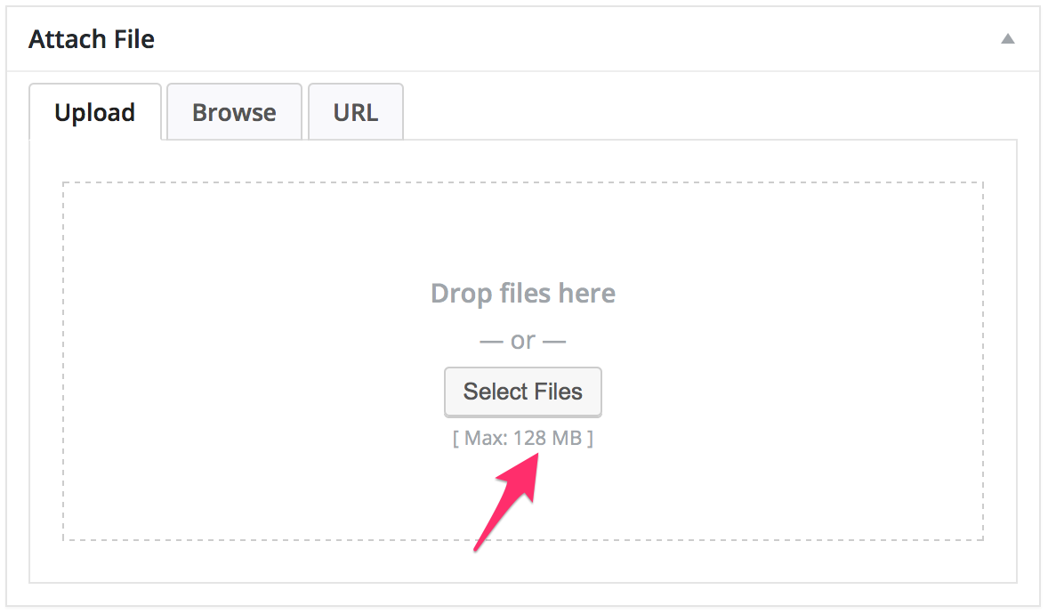 maximum file upload size