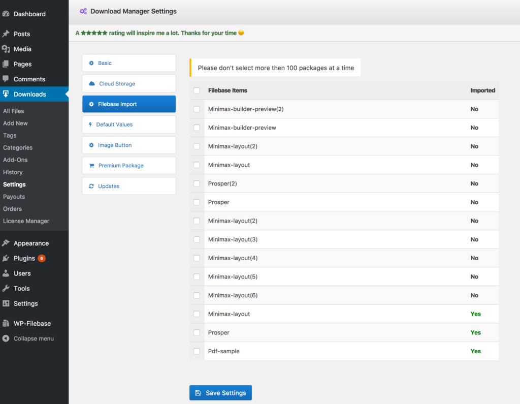 filebase import settings