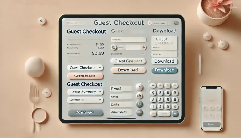 How to use Guest Checkout and Download