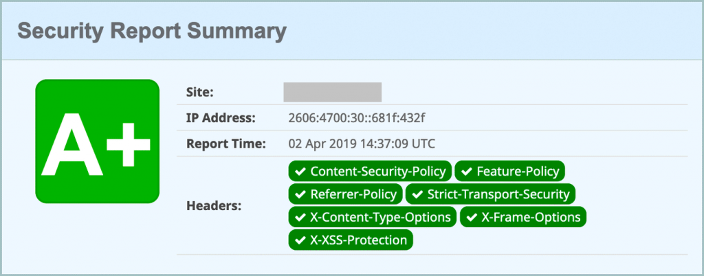 Testing Site Security