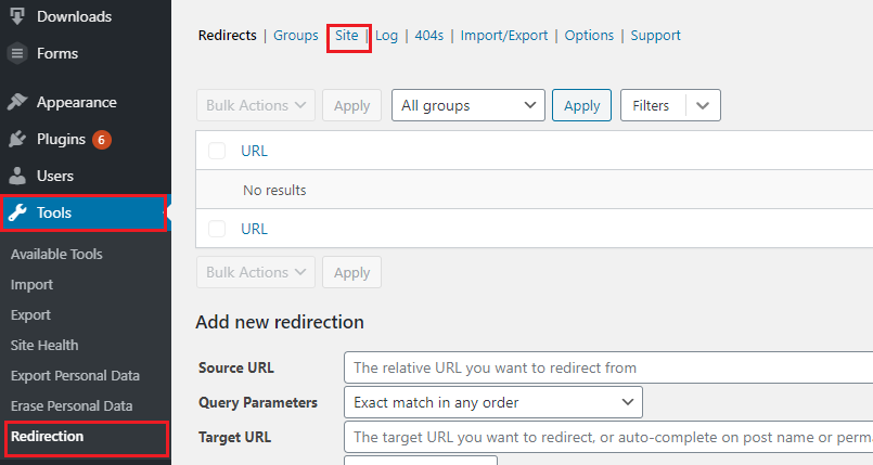Adding HTTP security headers with Redirection