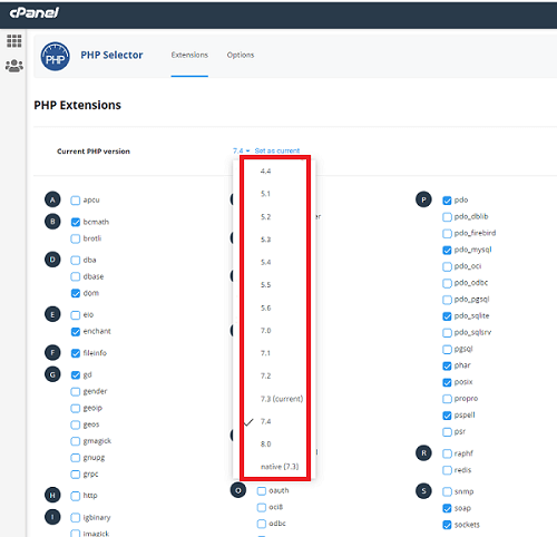 update php in wordpress