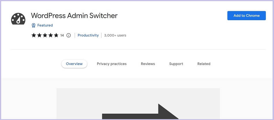 WordPress Admin Switcher 