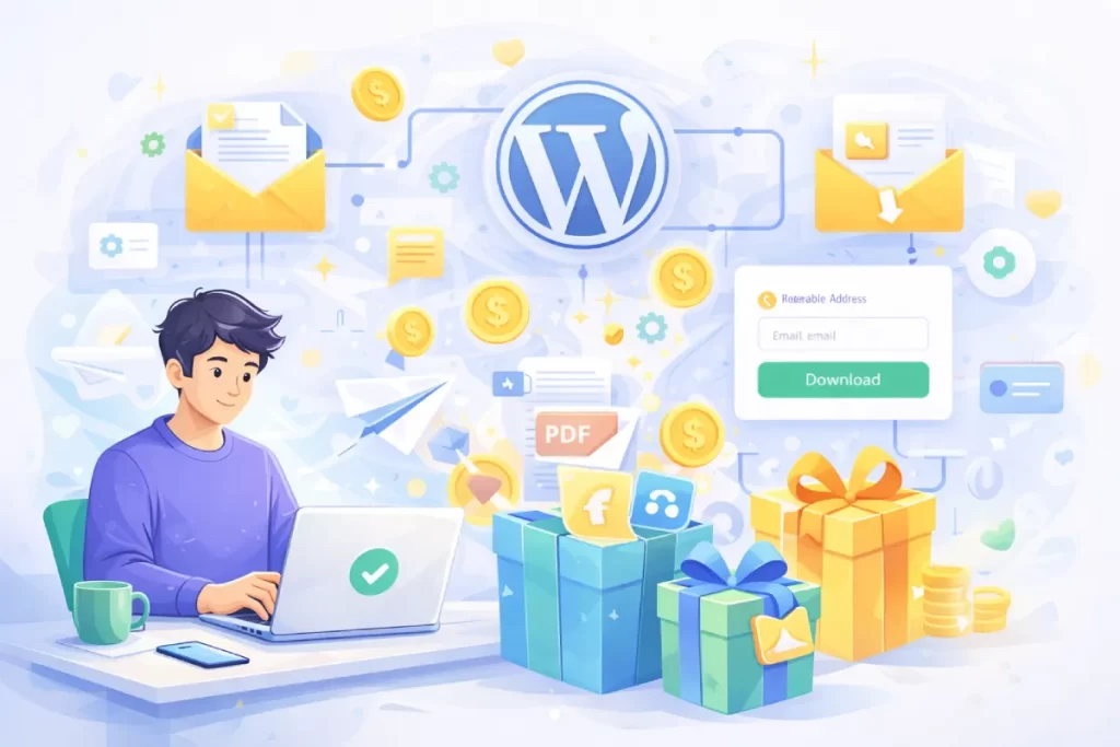 WordPress Email Marketing- Automate Your List Building with Download Incentives