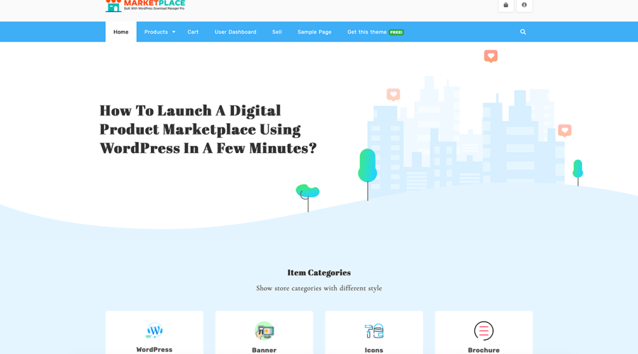 How To Launch A Digital Product Marketplace Using WordPress In A Few Minutes